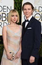ZOE KAZAN at 73rd Annual Golden Globe Awards in Beverly Hills 10/01/2016