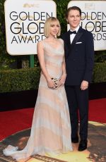 ZOE KAZAN at 73rd Annual Golden Globe Awards in Beverly Hills 10/01/2016