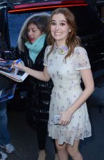 ZOEY DEUTCH at Today Show in New York 01/19/2016