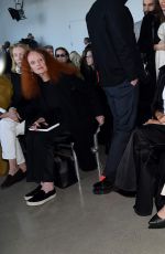 ABBEY LEE KERSHAW at Calvin Klein Fall 2016 Fashion Show at NYFW 02/18/2016
