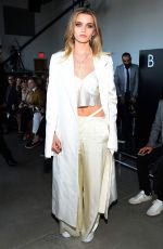 ABBEY LEE KERSHAW at Calvin Klein Fall 2016 Fashion Show at NYFW 02/18/2016