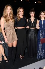ABBIE CORNISH at bcbgmaxazria Fall 2016 Fashion Show at New York Fashion Week 02/11/2016