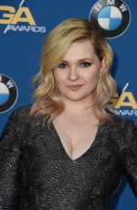 ABIGAIL BRESLIN at 68th Annual Directors Guild of America Awards in Los Angeles 02/06/2016