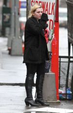 ABIGAIL BRESLIN Out and About in New York 02/23/2016