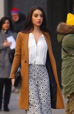 ADELAIDE KANE Arrives at Zimmermann Fashion Show in New York 02/12/2016