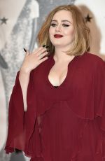 ADELE at Brit Awards 2016 in London 02/24/2016