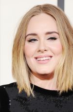ADELE at Grammy Awards 2016 in Los Angeles 02/15/2016