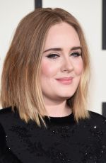 ADELE at Grammy Awards 2016 in Los Angeles 02/15/2016
