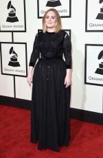 ADELE at Grammy Awards 2016 in Los Angeles 02/15/2016