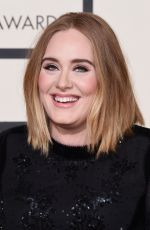 ADELE at Grammy Awards 2016 in Los Angeles 02/15/2016