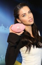 ADRIANA LIMA at SiriusXM Set at Super Bowl 50 Radio Row in San Francisco 02/05/2016