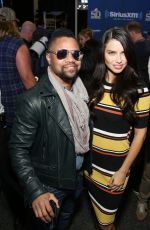 ADRIANA LIMA at SiriusXM Set at Super Bowl 50 Radio Row in San Francisco 02/05/2016