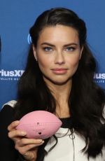 ADRIANA LIMA at SiriusXM Set at Super Bowl 50 Radio Row in San Francisco 02/05/2016