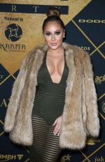 ADRIENNE BAILON at Maxim Magazine & Bootsy Bellows Super Bowl Party in San Francisco 02/06/2016