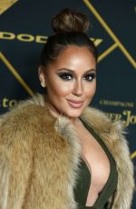 ADRIENNE BAILON at Maxim Magazine & Bootsy Bellows Super Bowl Party in San Francisco 02/06/2016