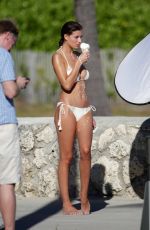 ALEJANDRA GUILMANT in Bikini on the Set of 2017 Wurth Calendar in Miami 01/25/2016
