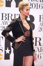ALESHA DIXON at Brit Awards 2016 in London 02/24/2016