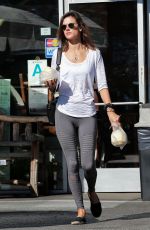 ALESSANDRA AMBROSIO Headong to Yoga Class in Santa Monica 02/05/2016