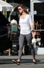 ALESSANDRA AMBROSIO Headong to Yoga Class in Santa Monica 02/05/2016