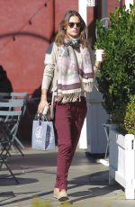 ALESSANDRA AMBROSIO Leaves Caffe Luxxe in Brentwood 02/02/2016