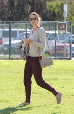 ALESSANDRA AMBROSIO Out and About in Brentwood 02/02/2016