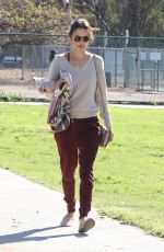 ALESSANDRA AMBROSIO Out and About in Brentwood 02/02/2016