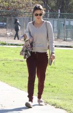 ALESSANDRA AMBROSIO Out and About in Brentwood 02/02/2016