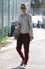 ALESSANDRA AMBROSIO Out and About in Brentwood 02/02/2016