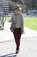 ALESSANDRA AMBROSIO Out and About in Brentwood 02/02/2016