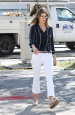 ALESSANDRA AMBROSIO Out in Beverly Hills 02/19/2016