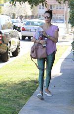 ALESSANDRA AMBROSIO Out in Brentwood 02/09/2016