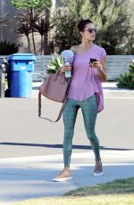 ALESSANDRA AMBROSIO Out in Brentwood 02/09/2016
