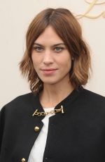 ALEXA CHUNG at Burberry Prorsum Womenswear Catwalk Show at London Fashion Week 02/22/2016