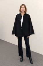 ALEXA CHUNG at Burberry Prorsum Womenswear Catwalk Show at London Fashion Week 02/22/2016