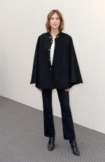 ALEXA CHUNG at Burberry Prorsum Womenswear Catwalk Show at London Fashion Week 02/22/2016