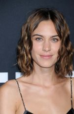 ALEXA CHUNG at Saint Laurent Fashion Show in Los Angeles 02/10/2016