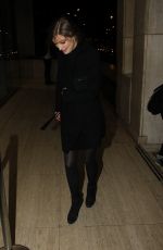 ALEXANDRA MARIA LARA at Bounce Restaurant in London 02/01/2016