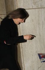 ALEXANDRA MARIA LARA at Bounce Restaurant in London 02/01/2016