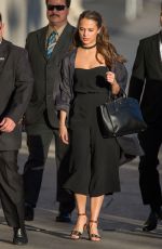 ALICIA VIKANDER Arrives at Jimmy Kimmel Live in Los Angeles 02/09/2016
