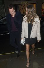 ALICIA VIKANDER at a VIP Bafta Dinner at Chiltern Firehouse in London 02/13/2016