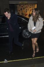 ALICIA VIKANDER at Bafta VIP Dinner at Chiltern Firehouse in London 02/13/2016