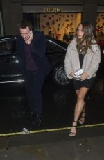 ALICIA VIKANDER at Bafta VIP Dinner at Chiltern Firehouse in London 02/13/2016