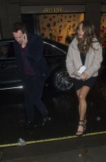 ALICIA VIKANDER at Bafta VIP Dinner at Chiltern Firehouse in London 02/13/2016