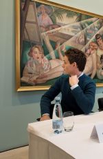 ALICIA VIKANDER at Gerda Wegener Exhibit at Arken Museum in Copenhagen 02/02/2016