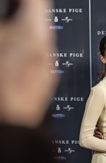 ALICIA VIKANDER at The Danish Girl Premiere in Copenhagen 02/02/2016