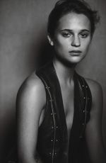 ALICIA VIKANDER in W Magazine, February 2016 Issue
