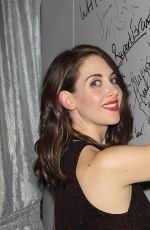 ALISON BRIE at AOL Build Speaker Series in New York 02/04/2016