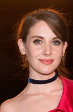 ALISON BRIE at Monse Fall 2016 Fashion Show at New York Fashion Week 02/12/2016