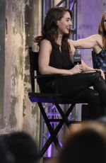 ALISON BRIE, DAKOTA JOHNSON and LESLIE MANN at AOL Build Speaker Series in New York 02/04/2016