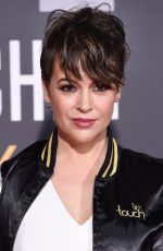 ALYSSA MILANO at Bleacher Reports Bleacher Ball Presented by go90 02/05/2016